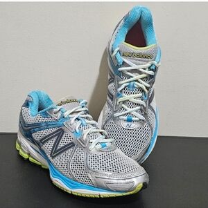 New Balance 880v2/ sneakers/women's/gray/ silver/turquoise/aqua/ W88OWB2/Size9.5